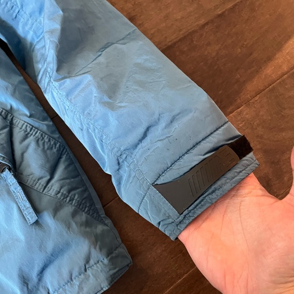 Men's Performance Outerwear Jacket MEDIUM Hood Blue #029346 - Picture 3 of 10